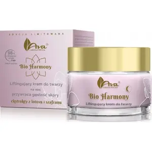 Nakts sejas krēms Ava Harmony Lifting, 50 ml — liftinga krēms nakts lietošanai