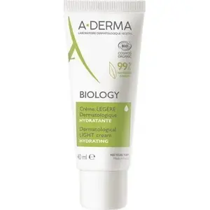 Mitrinošs krēms Aderma Biology* Viegls 40 ml – sejas un ķermeņa kopšanai, hipoalerģiska formula