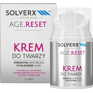 Sejas krēms Solverx AGE RESET 50 ml — atjaunojošs mitrinošs līdzeklis