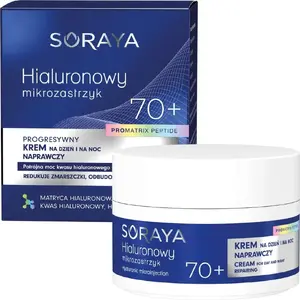 Крем Soraya Hialuronowy mikrozastrzyk Progresywny 70+ дневной и ночной 50 мл