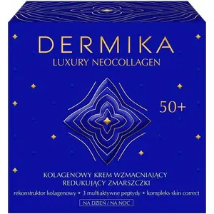 Sejas krēms Dermika Luxury Neocollagen 50+ kolagēna nostiprinošs pretgrumbu krēms 50 ml