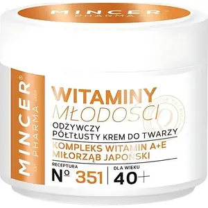 Cream Mincer Witaminy Młodości nourishing semi-fat 40+ 50 ml