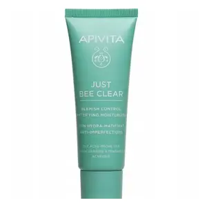 Матирующий гель-крем для жирной, склонной к акне кожи Apivita Just Bee Clear Blemish Control 40 мл