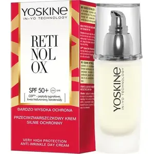 Face cream Yoskine Retinolox SPF 50+ 30 ml — high sun protection, retinol formula