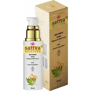 Facial Anti-Acne & Pimple Cream Sattva 50 ml — treatment cream for acne-prone skin