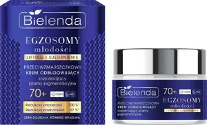Дневной и ночной восстанавливающий антивозрастной крем Bielenda Egzosomy Młodości 70+ 50 мл