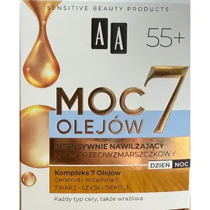 Mitrinošs sejas krēms Oceanic AA MOC 7 OLEJÓW 55+ 50 ml
