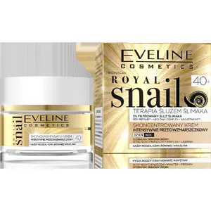 Дневной и ночной интенсивный антивозрастной крем Eveline Royal Snail 40+ концентрат 50 мл