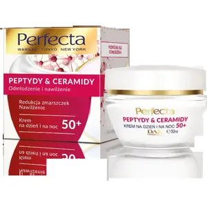 Face cream Perfecta Peptydy & Ceramidy 50+ — anti-wrinkle reduction and hydration