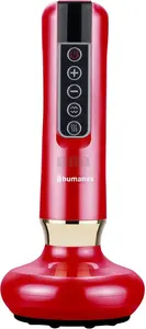 Pretcelulīta masieris Humanas DermaSmooth HS4885 ar ķīniešu banku funkciju, sarkans