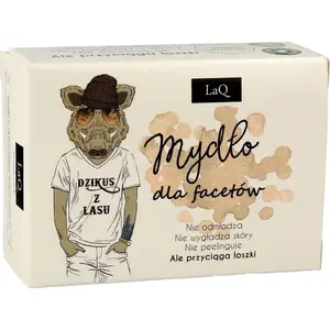 Cietā ziepes LaQ Mydło w kostce dla facetów Dzikus z Lasu 85 ml
