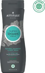 Шампунь и гель для тела 2 в 1 Attitude SCALP CARE MEN 473 мл