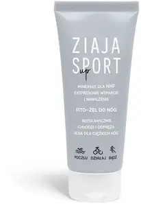 Foot gel Ziaja Sport 100 ml — cooling and refreshing leg gel for tired feet