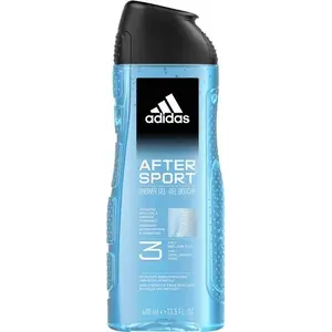 Гель для душа 3 в 1 ADIDAS After Sport для мужчин 400 мл — очищение тела, лица и волос