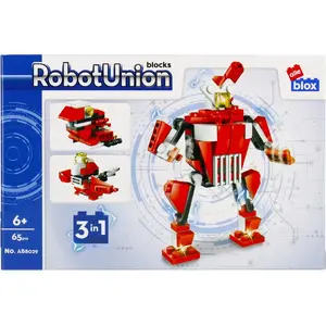 Konstruēšanas bloki ALLEBLOX Robot komplekts, 65 gab., izmēri 15×10×5 cm