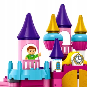 Construction Blocks Bounn Magic Castle Princesses 113 pieces
