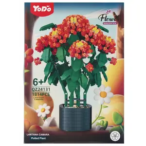 Конструктор mega creative KLOCKI KONSTR KWIATY 1814 шт, лист 29×41 см, толщина 6 мм