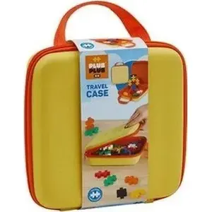 Building toy set plus plus Klocki big Walizeczka 15 pieces — compact carry case, children construction blocks