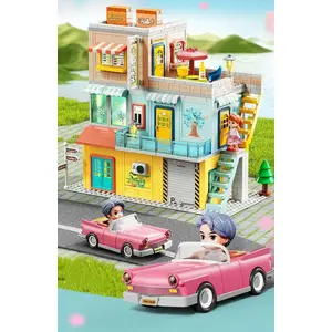 Construction Blocks Mega Creative — Villa set, 304 pieces