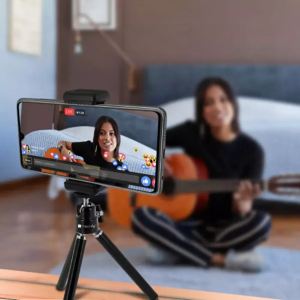 Штатив Techly Universal Portable Tripod for Selfie I-TRIPOD-UN Photo 10