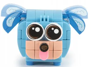 Construction Blocks Derform Snapets Pies 76 pieces — children's building set