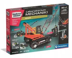 No name CLE Nauk.zab.Labo Mech Dźwig gąsienicowy 50402 игрушечный гусеничный кран