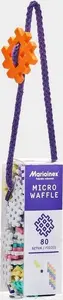 Marioinex Micro Waffle набор 80 элементов, тема «Единорог», мелкие сенсорные соединяемые элементы