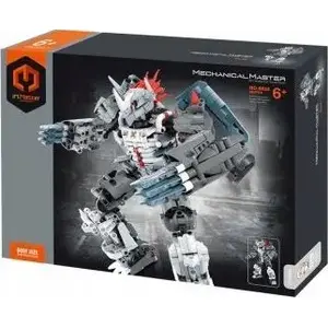 Action figure Mentor IM.MASTER Mecha warrior silver 965el 6822 41070