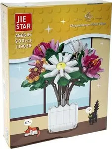 Construction set Adar Chryzantema — building blocks set, 900 pieces