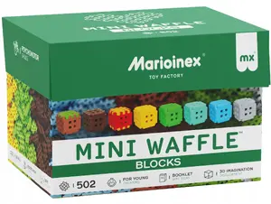 Building toy Marioinex Klocki Waffle Mini Blocks — 502 pieces