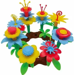 Hercules Lil' Tot creative flower garden playset, 78 pieces