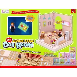 Конструктор Mega Creative — KLOCKI KONSTR SALON, размер примерно 35×27×6 см, модель EB6788-3
