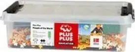Конструктор plus plus PLUS-PLUS NAUCZ SIĘ BUDOWAĆ LUDZI Z CAŁEGO ŚWIATA — 2400 деталей