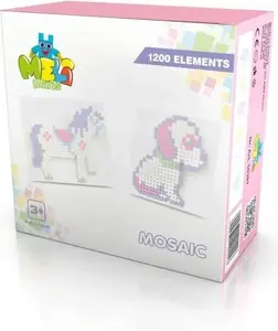Building block set ARTYZAN Artyzan Klocki Meli Minis Girls 1200 – children's mini bricks construction set