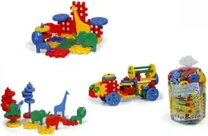 Construction Blocks Marioinex Mix 150 set by Marioinex, model 304366 — assorted plastic building bricks, 150 pieces
