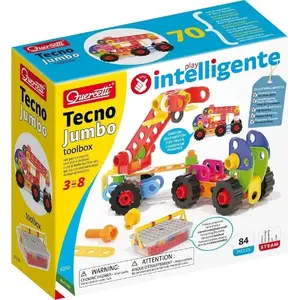 Набор-конструктор QUERCETTI Tecno Jumbo 84 детали (модель 6150)