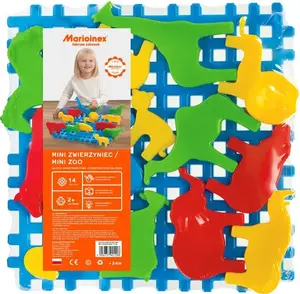 Construction Blocks Marioinex Klocki konstrukcyjne Wafle Zwierzyniec set by Marioinex