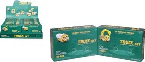 Construction toy blocks set Swede Auto - klocki konstrukcyjne (building vehicle parts)