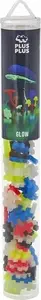 Plus Plus PLUS-PLUS Tuba Glow construction toy — plus plus brand, 100 pieces, glow-in-the-dark