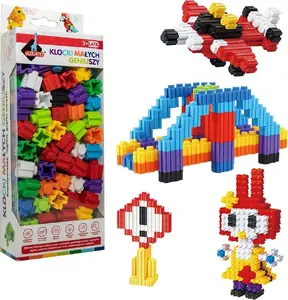 Construction Play Set ASKATO 'Klocki małych geniuszy' educational building blocks set