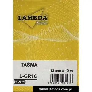 Krāsojošā lente LAMBDA L-GR51C — melna lente saderīgām etiķešu un čeku printeriem