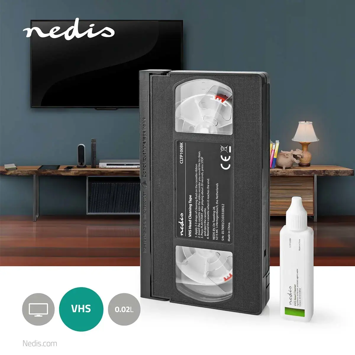 Nedis CLTP100BK cleaning media CLTP100BK Photo 2