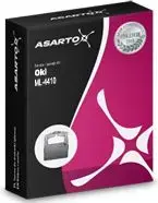 Thermal Transfer Ribbon Asarto for Oki 4410 BK 60m, model AS-RO4410