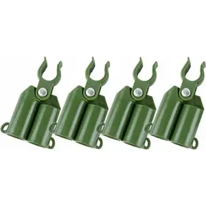 Connector for 8 mm rods BRADAS TYLS08/4 — adjustable peak connector, pack of 4