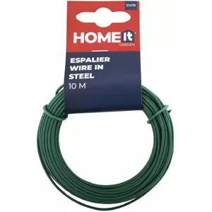 Support Wire / Garden Tie Home It 10 m — steel, green