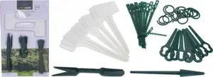 Garden accessory set KOOPMAN — plant labels and cable ties, 52 pieces