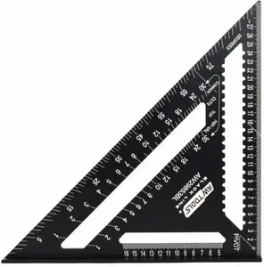 Aluminium Carpenter's Square AWTools AW29853BL 12" (30 cm) Black Line