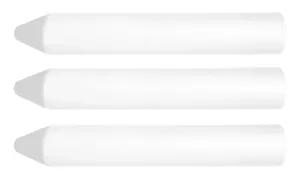 Chalk sticks Topex technical white 13×85 mm, pack of 3 (14A950)