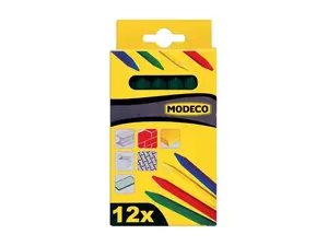 Vaska krītiņi MODECO MN-88-033, 120 mm, dzelteni, 12 gab.