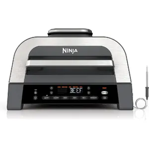 Ninja DG551EU обжарочный аппарат Одиночный 3,8 L Автономный 1760 W Аэрофритюрница с горячим воздухом Черный, Серебристый